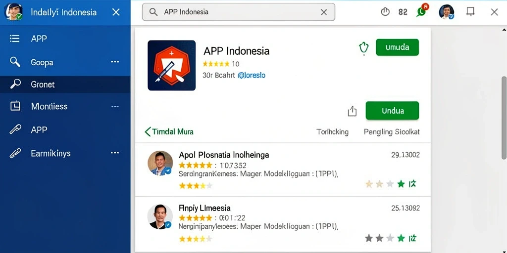 Tampilan antarmuka yang intuitif dan menarik.
