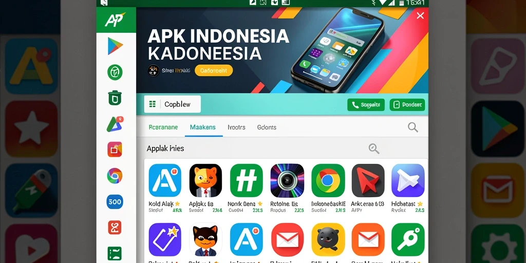 Tangkapan layar pertama menampilkan antarmuka aplikasi yang menarik dan ramah pengguna.