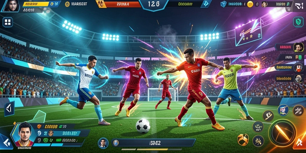 Screenshot menunjukkan karakter utama dalam aksi.