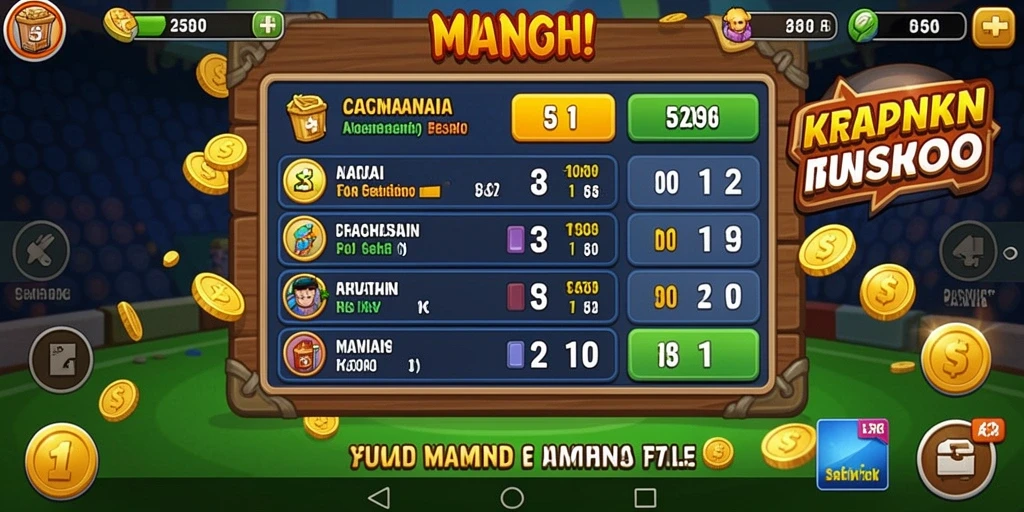 Tampilan awal game dengan pilihan mode yang menarik.