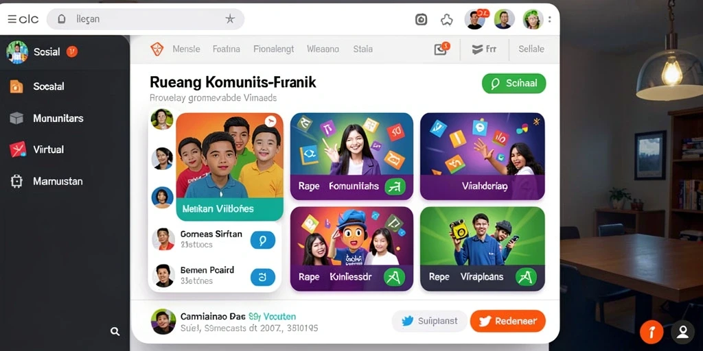Tampilan antarmuka aplikasi yang menarik dan mudah digunakan.