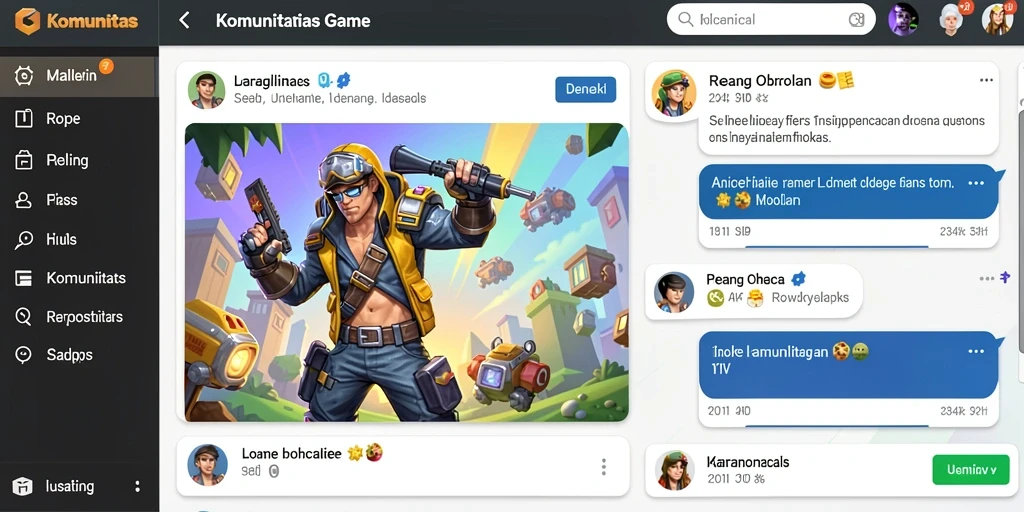 Tampilan antarmuka yang modern dan menarik.