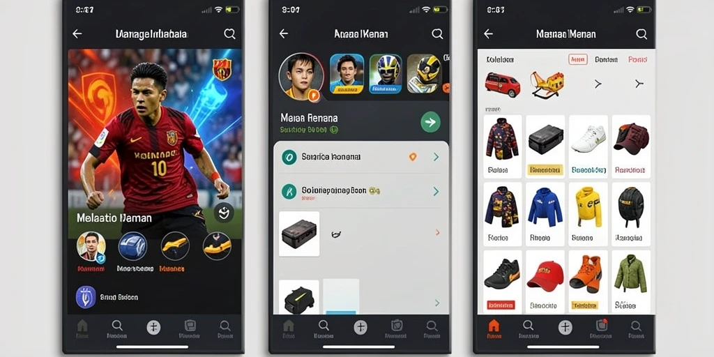 Tampilan antarmuka KAPALTOGEL yang menarik dan user-friendly.