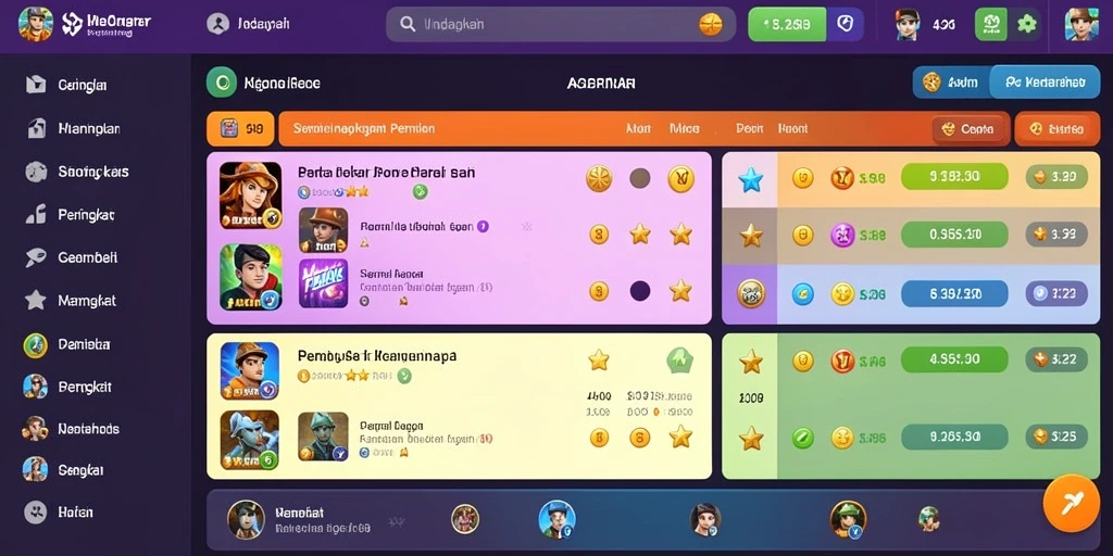 Interface yang menarik dan mudah digunakan.