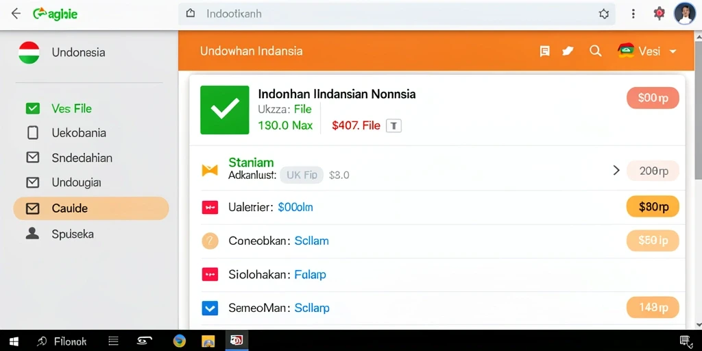Tampilan awal yang menarik dan mudah dinavigasi.