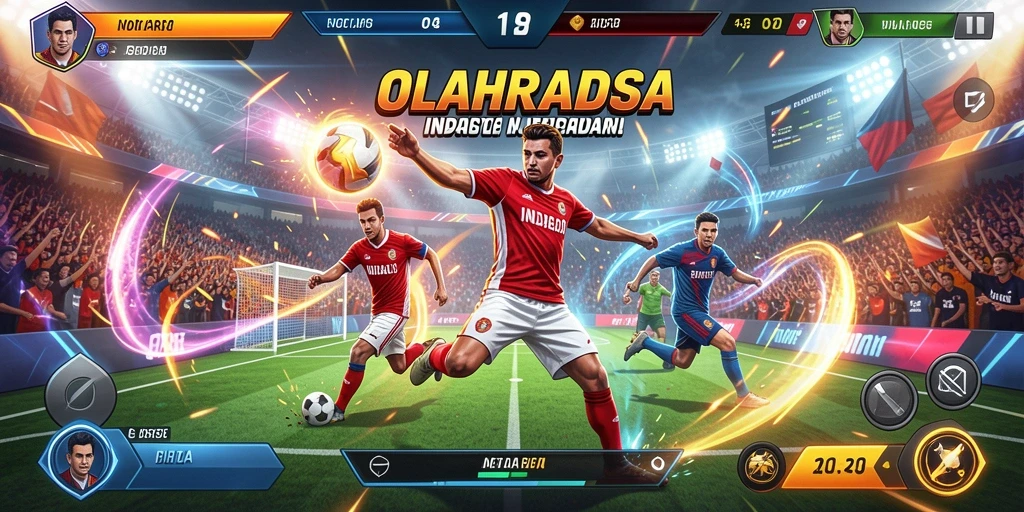 Tampilan awal permainan yang menarik.
