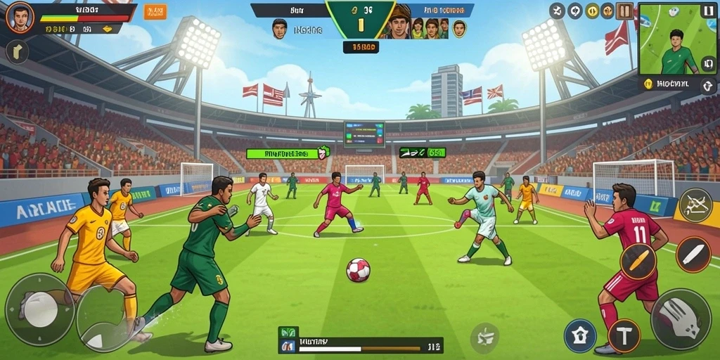 Tampilan awal game yang menarik.