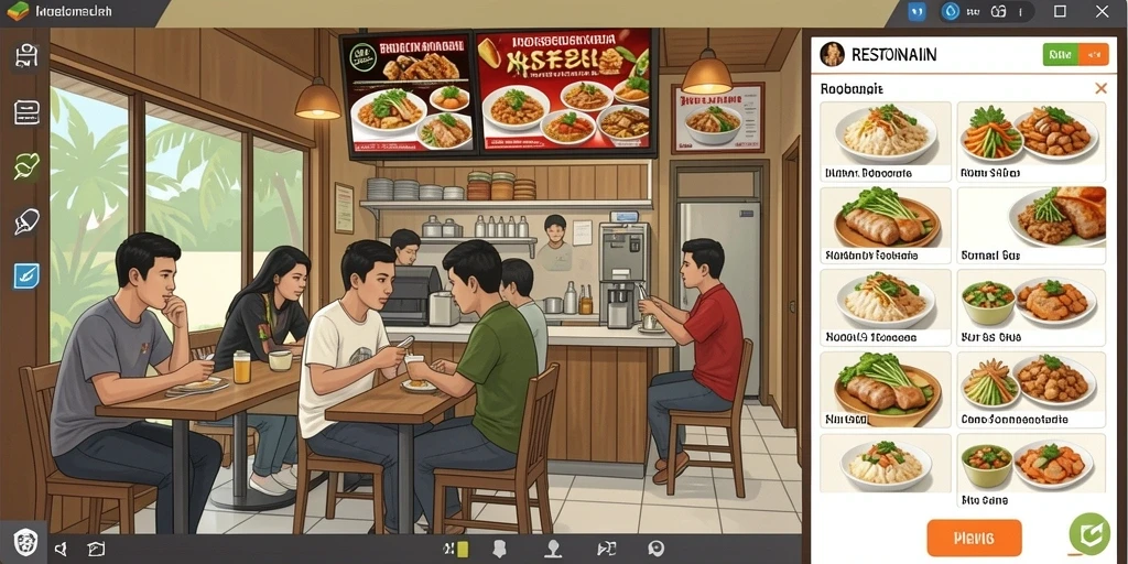 Tampilan antarmuka yang intuitif dan menarik.