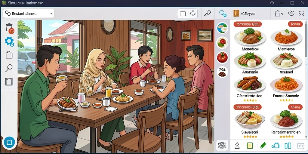 Tampilan antarmuka yang menarik dan user-friendly.