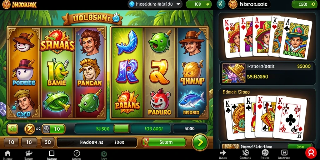 Tangkapan layar menunjukkan gameplay yang menarik dan interaktif.