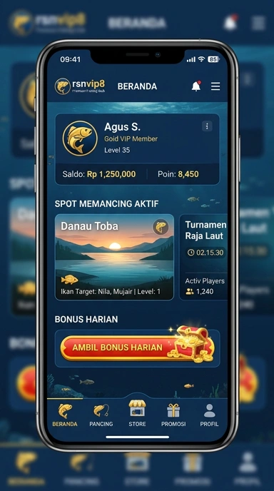 Galeri pratinjau visual rsnvip8 build APK resmi terbaru